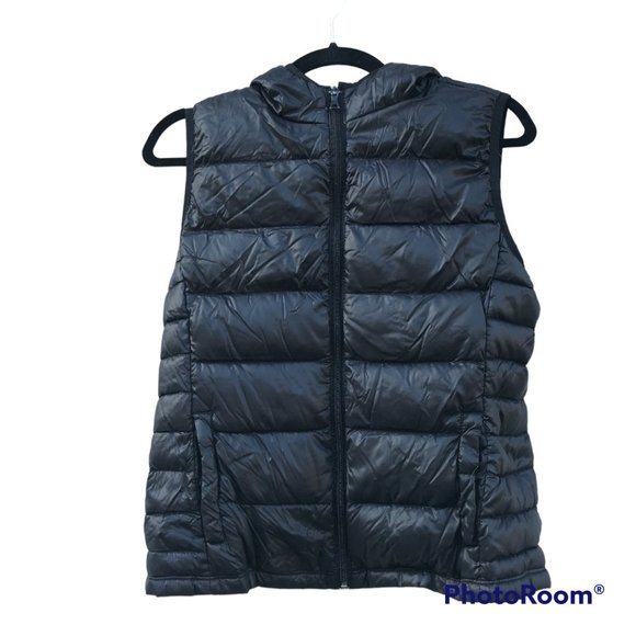 Peace Love Chill Jackets & Blazers - [Peace Love Chill] Black Puffer Vest